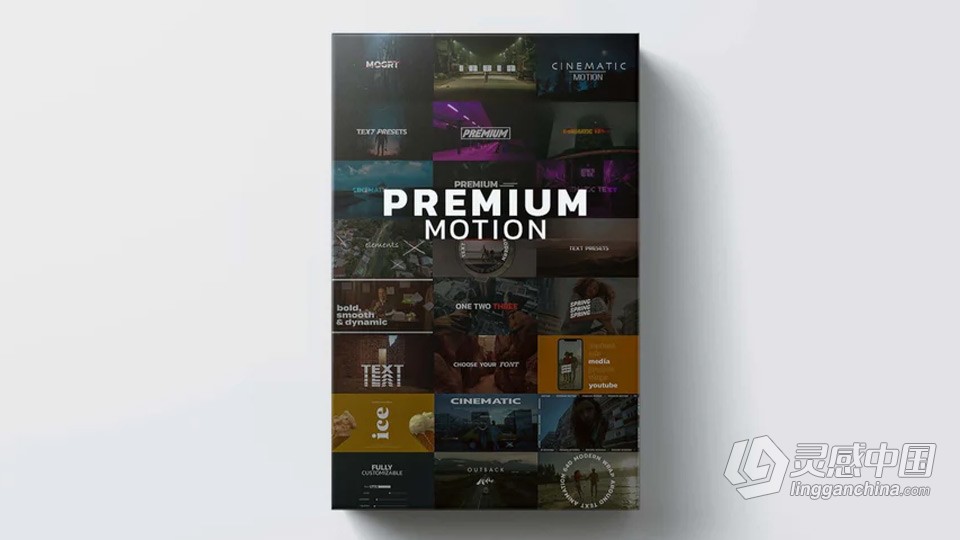 PR模板-100多种样式可供选择的高级动态文本 Premium-Motion-Texts-for-Adobe-Premiere-Pro  灵感中国网 www.lingganchina.com