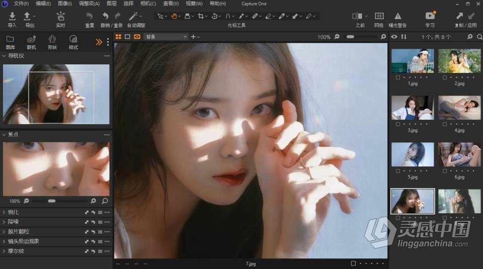 飞思企业版软件RAW图像处理软件 Capture One 22 Enterprise 15.3.1.17 中文版 Win版本下载  灵感中国网 www.lingganchina.com