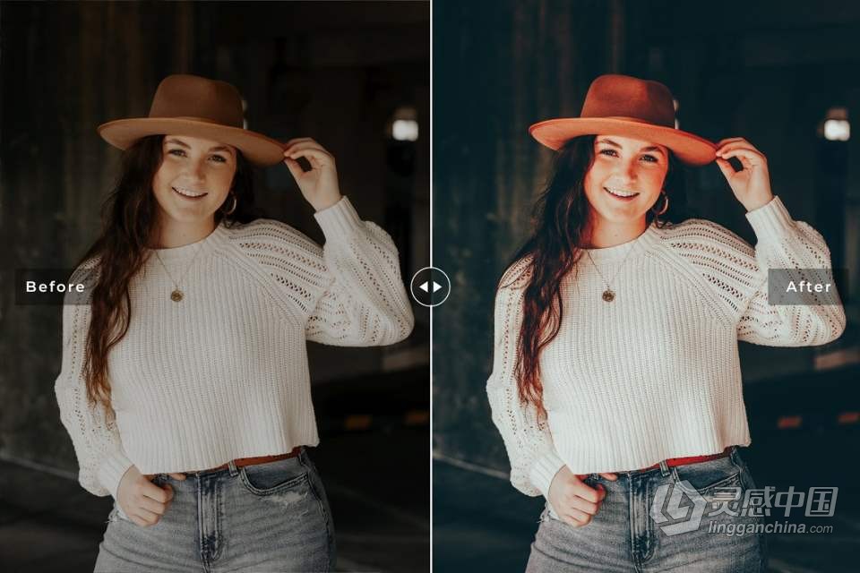 明亮清新胶片人像后期调色Lightroom预设 Burnt Pro Lightroom Presets  灵感中国网 www.lingganchina.com