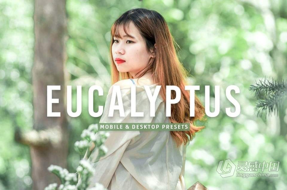 清新明亮胶片人像后期Lightroom预设 Eucalyptus Pro Lightroom Presets  灵感中国网 www.lingganchina.com