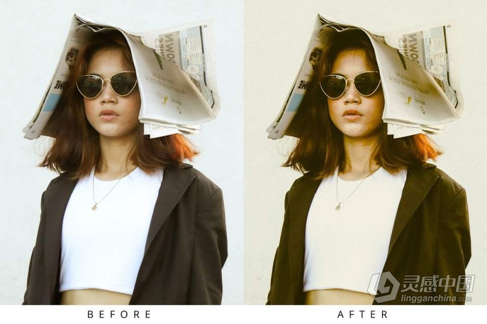 10个复古电影人像Lightroom预设 10 Retro Film Lightroom Presets  灵感中国网 www.lingganchina.com