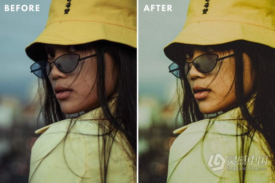 90年代复古电影Lightroom预设 90'S Retro Film Lightroom Presets  灵感中国网 www.lingganchina.com