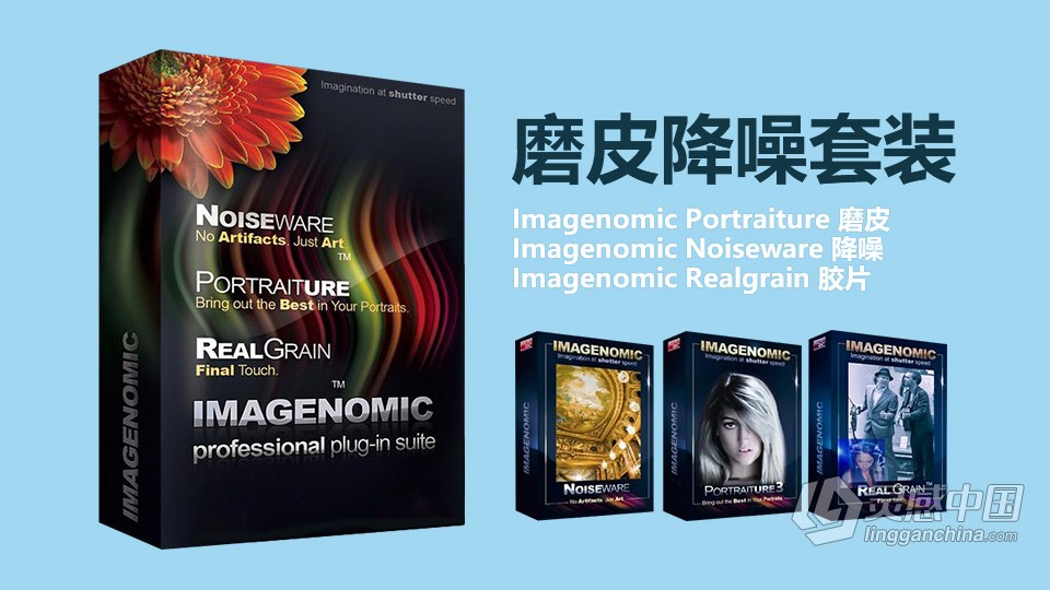 PS磨皮降噪3套件 Imagenomic Professional Plugin Suite 1740 Mac英文版 含Portraiture 3.5.7和No  灵感中国网 www.lingganchina.com