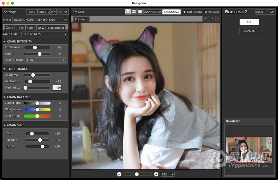 PS磨皮降噪3套件 Imagenomic Professional Plugin Suite v2001 Mac英文版 含Portraiture v4033和N  灵感中国网 www.lingganchina.com