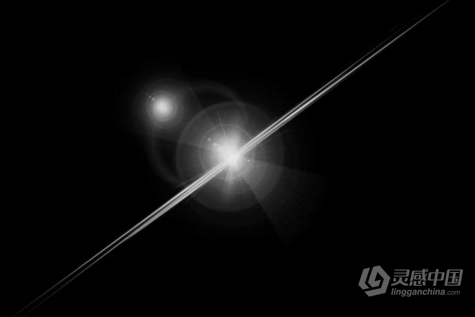 【PS笔刷】106个高分辨率镜头光晕衍射光束星光灯光PS笔刷 Photoshop Brush Lens Flares Bundle  灵感中国网 www.lingganchina.com