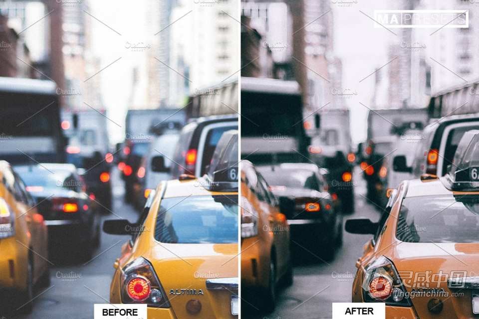 纽约城市街拍电影Lightroom预设 NEW YORK FILM Lightroom Presets  灵感中国网 www.lingganchina.com
