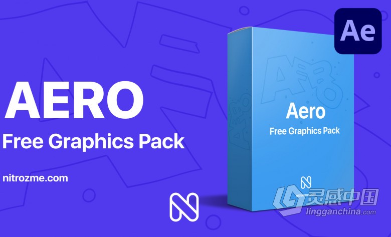 AERO Graphics Pack 动态图形设计制作预设包AE模板脚本预设  灵感中国网 www.lingganchina.com