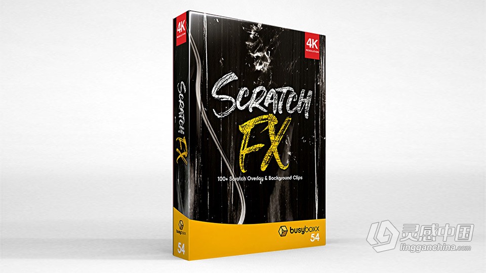 4K视频素材104种污渍刮伤损坏划痕特动画效叠加合成V54 Scratch FX  灵感中国网 www.lingganchina.com