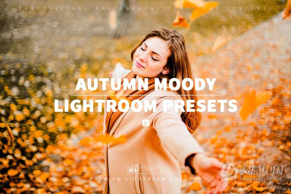 秋季情绪风光人像调色Lightroom预设 AUTUMN MOODY Lightroom Presets  灵感中国网 www.lingganchina.com