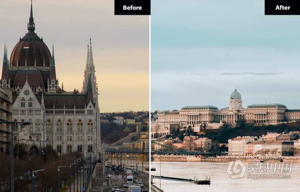 布达佩斯旅拍风光调色Lightroom预设 Budapest Lightroom Presets  灵感中国网 www.lingganchina.com