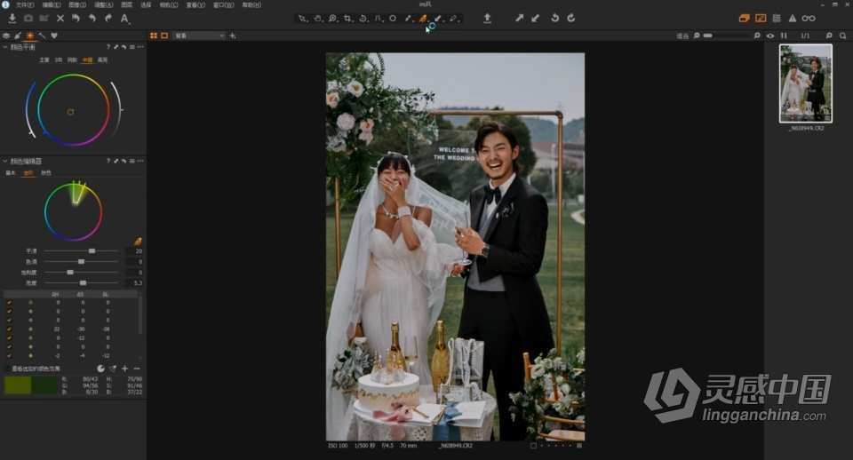 Capture One Pro 飞思 摄影后期影楼婚礼商业人像精修调色修图课程中文教程 带课件  灵感中国网 www.lingganchina.com