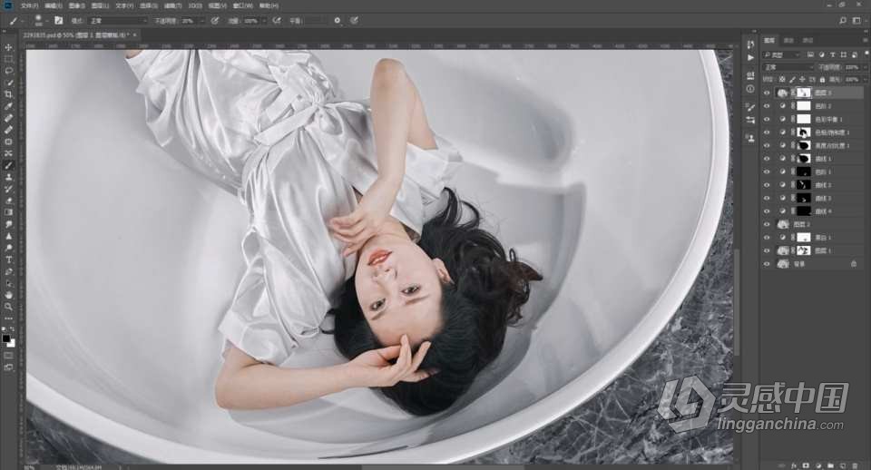 Capture One Pro 飞思 摄影后期影楼婚礼商业人像精修调色修图课程中文教程 带课件  灵感中国网 www.lingganchina.com