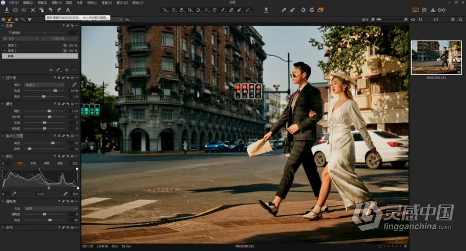 Capture One Pro 飞思 摄影后期影楼婚礼商业人像精修调色修图课程中文教程 带课件  灵感中国网 www.lingganchina.com