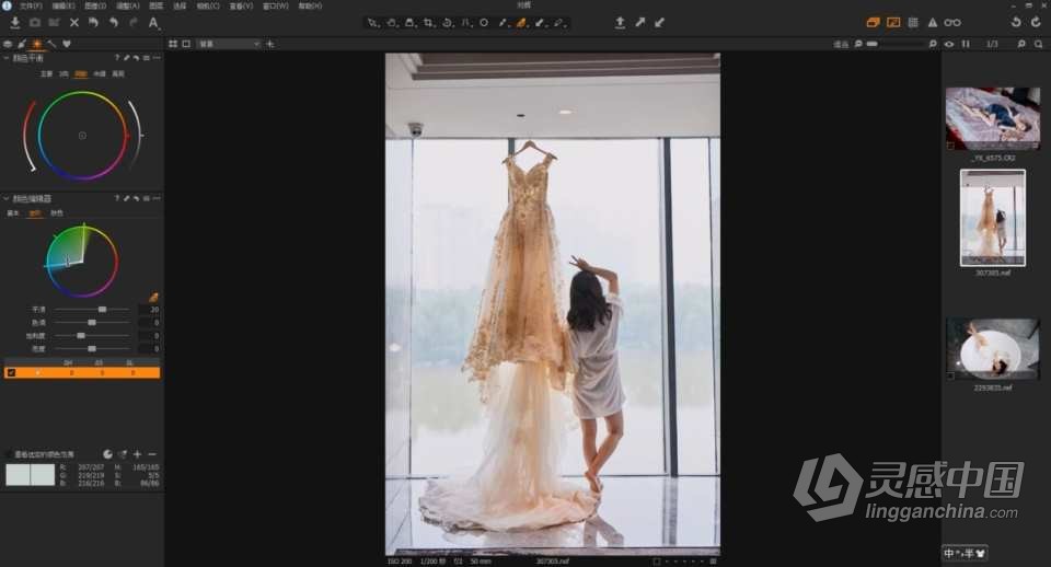 Capture One Pro 飞思 摄影后期影楼婚礼商业人像精修调色修图课程中文教程 带课件  灵感中国网 www.lingganchina.com