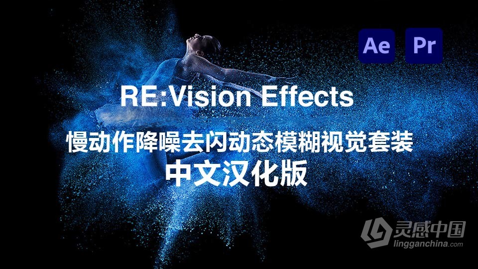 AE/PR中文汉化插件-慢动作降噪去闪动态模糊视觉套装 REVisionFX v22.09 Win版下载  灵感中国网 www.lingganchina.com