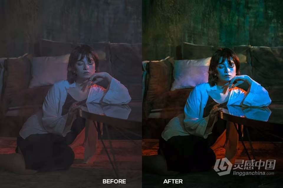 复古电影胶片后期调色Lightroom预设 Cinematic Film Lightroom Presets  灵感中国网 www.lingganchina.com