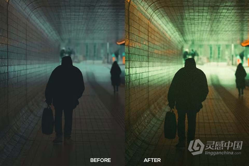 复古电影胶片后期调色Lightroom预设 Cinematic Film Lightroom Presets  灵感中国网 www.lingganchina.com