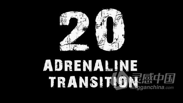 达芬奇模板-20 Adrenaline Transitions活力动画毛刺和扭曲过渡效果DaVinci Resolve模板下载  灵感中国网 www.lingganchina.com