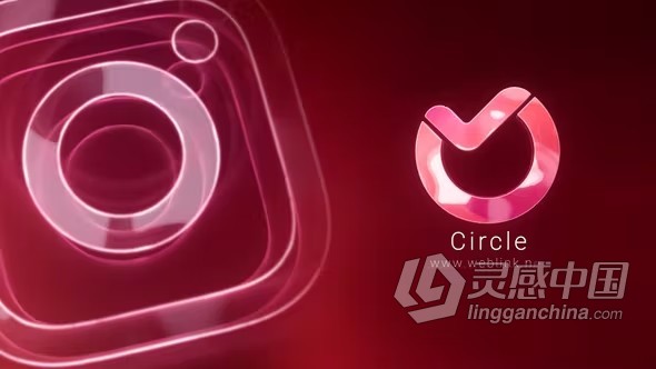 AE模板-Corporate Logo公司品牌标志动画片头AE模板下载  灵感中国网 www.lingganchina.com