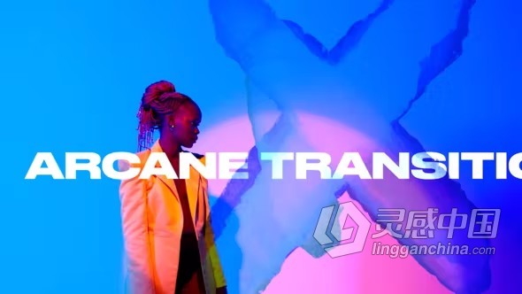 PR模板-Arcane Transition 10种特效视频转场效果过渡PR模板下载  灵感中国网 www.lingganchina.com