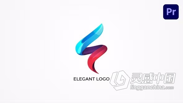 PR模板-3组明亮现在公司LOGO动画视频效果PR模板下载  灵感中国网 www.lingganchina.com