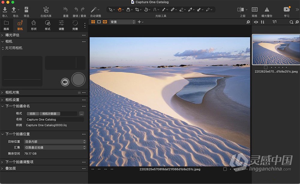 飞思软件RAW图像编辑软件 Capture One 23 Pro/Enterprise 16.2.2.10 中文版 Mac版本下载  灵感中国网 www.lingganchina.com