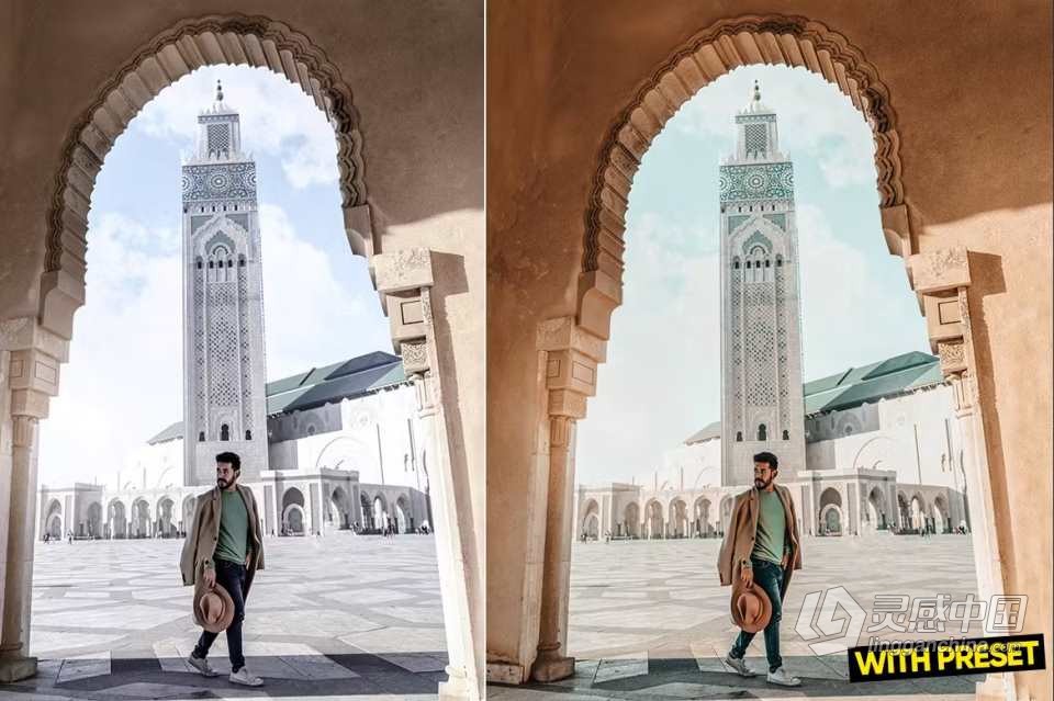 摩洛哥旅拍风光人像lr预设 ARTA - Morocco Trip Presets  灵感中国网 www.lingganchina.com