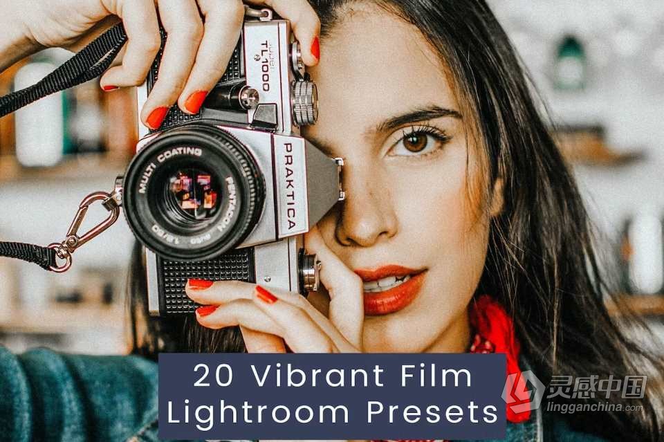 20个充满活力的电影胶片Lightroom预设 Vibrant Film Lightroom Presets  灵感中国网 www.lingganchina.com