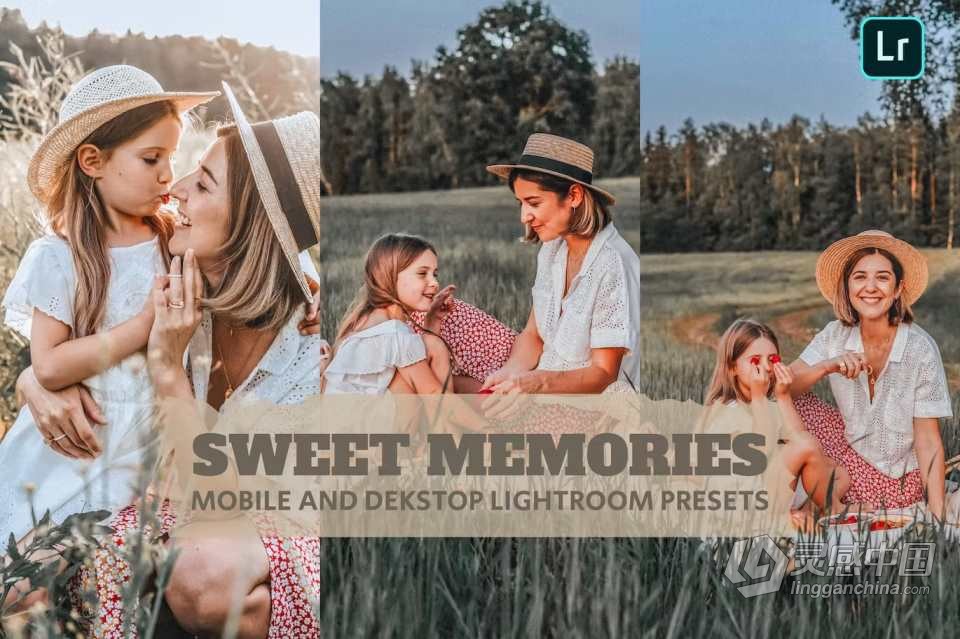 甜蜜的回忆家庭人像Lightroom预设 Sweet Memories Presets  灵感中国网 www.lingganchina.com