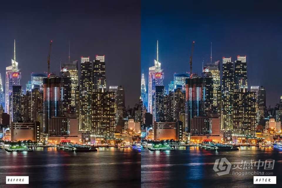 25个旅拍城市风光后期调色Lightroom预设 25 Urban Lightroom Presets  灵感中国网 www.lingganchina.com