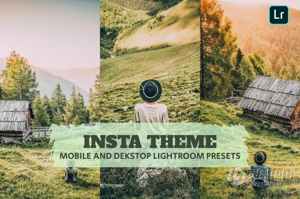 INS魔幻电影风光调色Lightroom预设 Insta Theme Lightroom Presets  灵感中国网 www.lingganchina.com