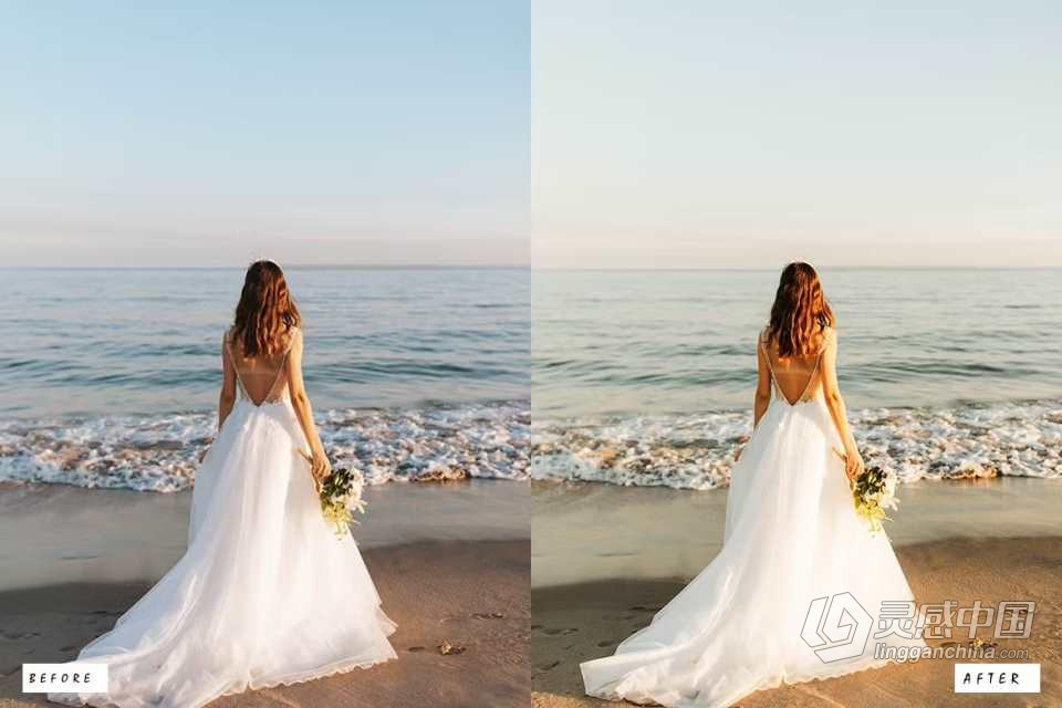 30个电影婚礼跟拍胶片Lightroom预设 30 Wedding Lightroom Presets  灵感中国网 www.lingganchina.com