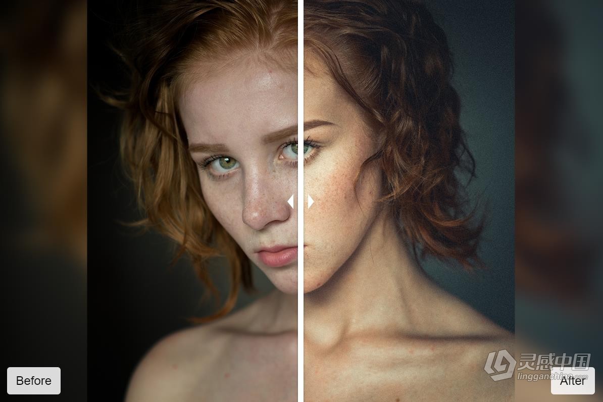 电影肖像摄影调色LR预设及LUT预设 Presetpower-Portrait Presets &amp; Luts  灵感中国网 www.lingganchina.com