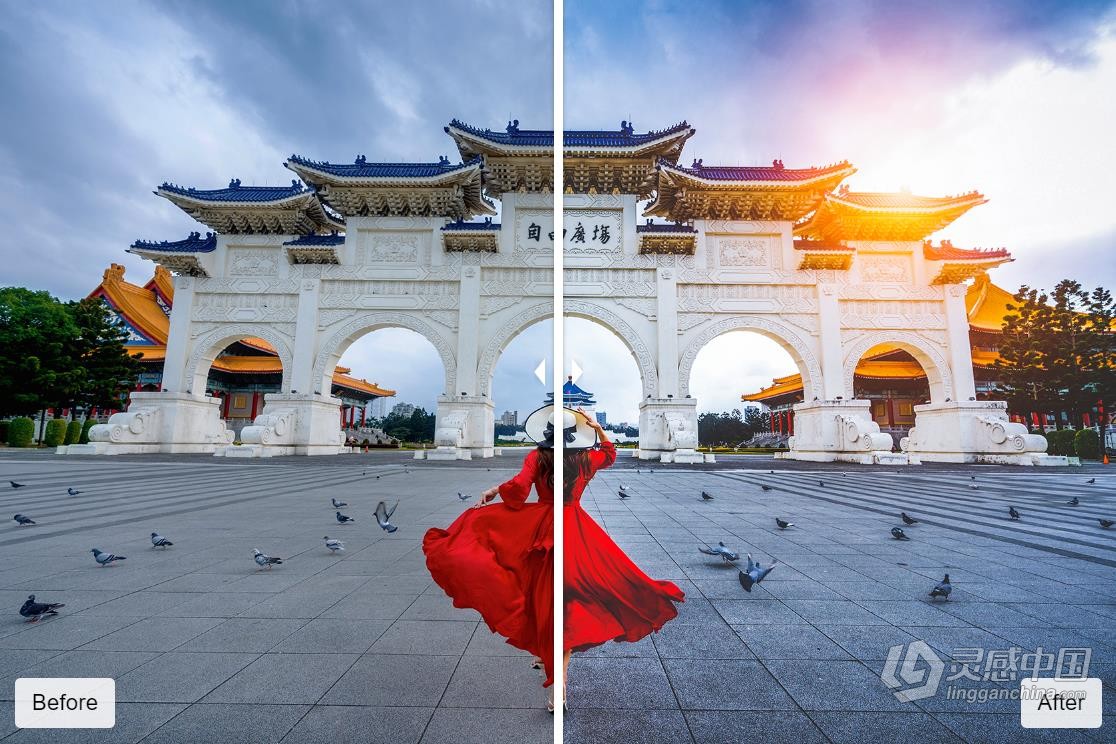 旅拍电影人像lr预设及LUT预设 Presetpower - Cinematic Presets &amp; Luts  灵感中国网 www.lingganchina.com