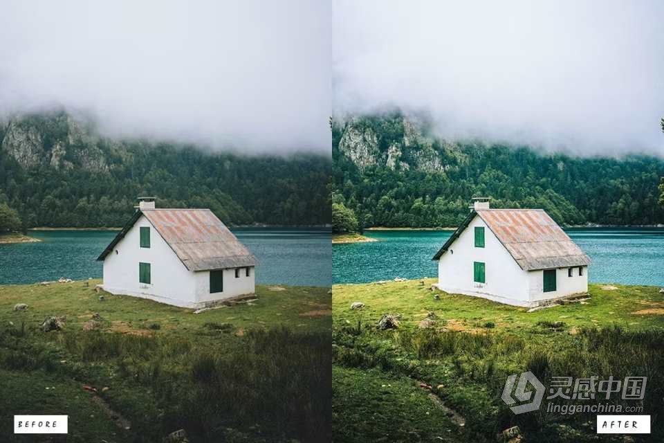 30个奇妙风光摄影调色lr预设 30 Marvelous Landscape Lightroom Presets  灵感中国网 www.lingganchina.com