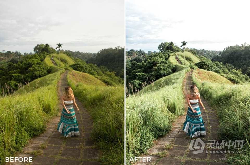 热带旅拍风光人像Lightroom预设 Haylsa Tropical Lightroom Presets  灵感中国网 www.lingganchina.com