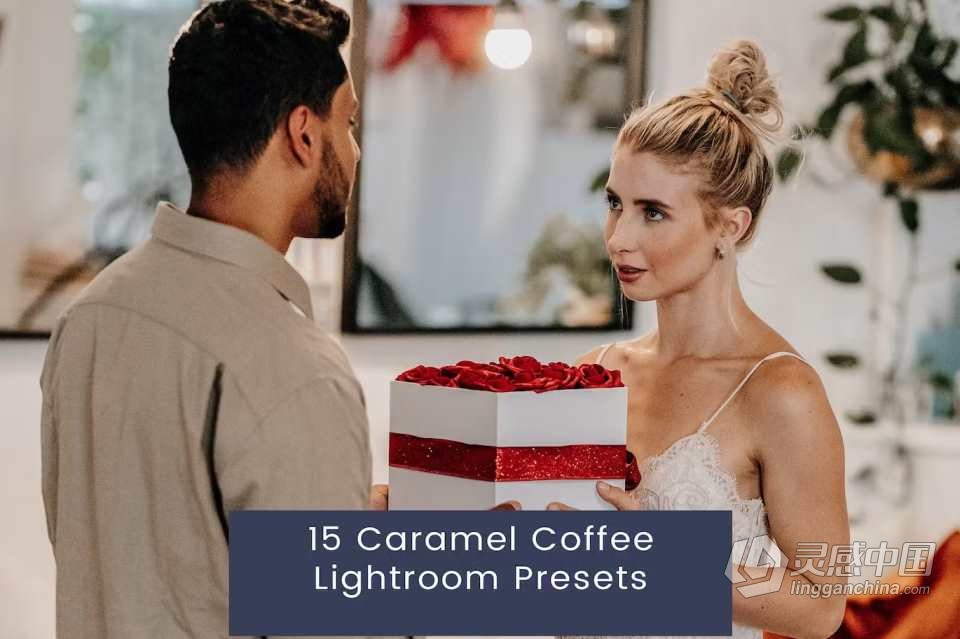 15个电影咖啡色胶片Lightroom预设 15 Caramel Coffee Lightroom Presets  灵感中国网 www.lingganchina.com