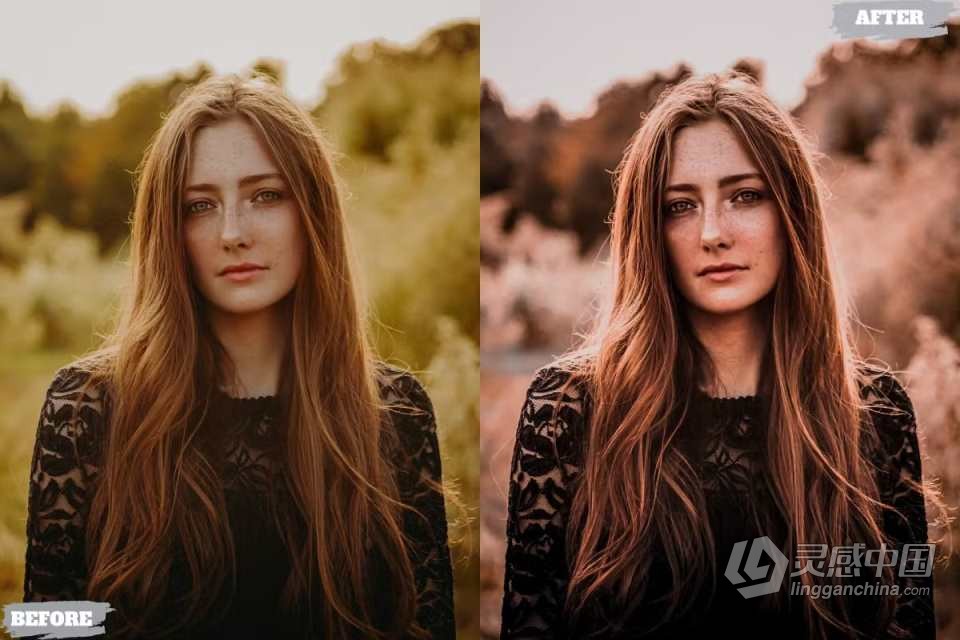 模拟胶片人像后期Lightroom预设 Analog Lightroom Presets  灵感中国网 www.lingganchina.com