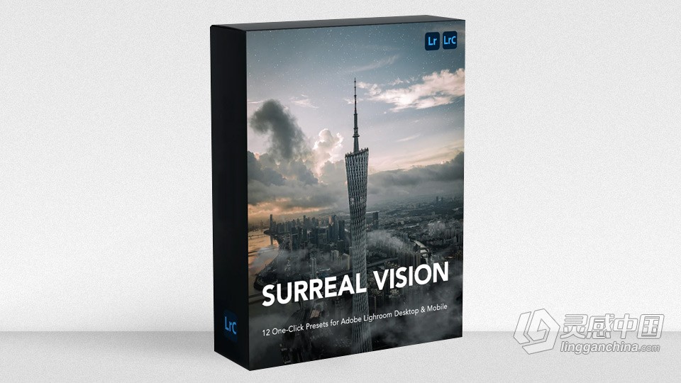 超现实城市风光电影视觉Lightroom预设 Urbexmode -SURREAL VISION PACK  灵感中国网 www.lingganchina.com