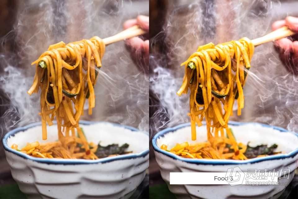 美食摄影后期调色Lightroom预设 FOOD Lightroom Presets  灵感中国网 www.lingganchina.com