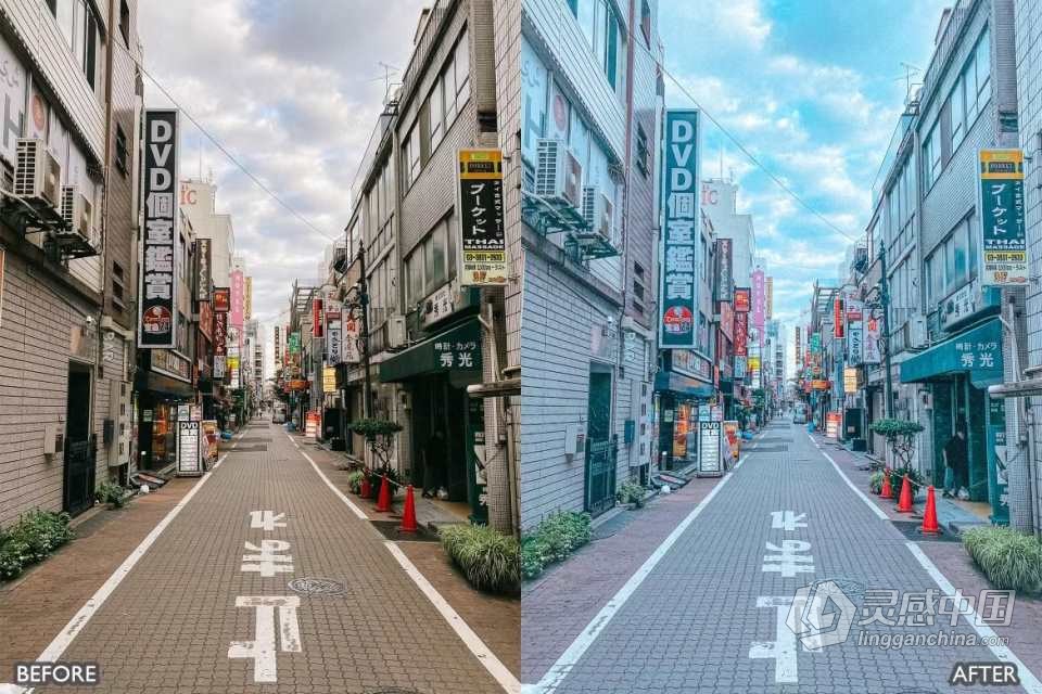 日系动漫风格Lightroom预设 Anime Color Lightroom Presets  灵感中国网 www.lingganchina.com