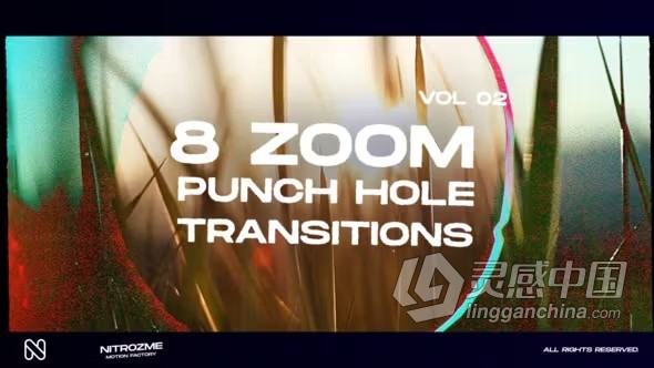 AE模板-镜头捕捉缩放过渡AE模板下载 Punch Hole Zoom Transitions Vol. 01  灵感中国网 www.lingganchina.com