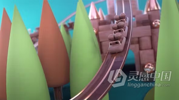 AE模板-卡通有趣玩具主题乐园儿童节目介绍开场白AE模板下载 Toy Theme Park  灵感中国网 www.lingganchina.com