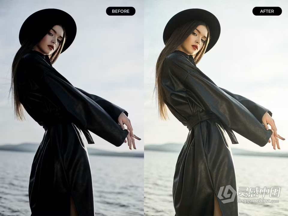 时尚杂志人像Lightroom预设 20 Fashion Lightroom Presets  灵感中国网 www.lingganchina.com