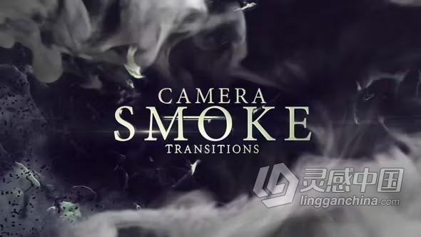 Motion ControlAE脚本预设20种烟雾视频特效转场过渡效果 Camera Smoke Transitions  灵感中国网 www.lingganchina.com