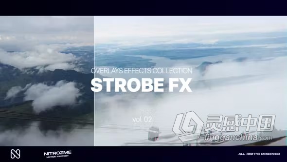 AE模板-频闪效果叠加AE模板下载 Strobe Effects Overlays Collection Vol. 02  灵感中国网 www.lingganchina.com