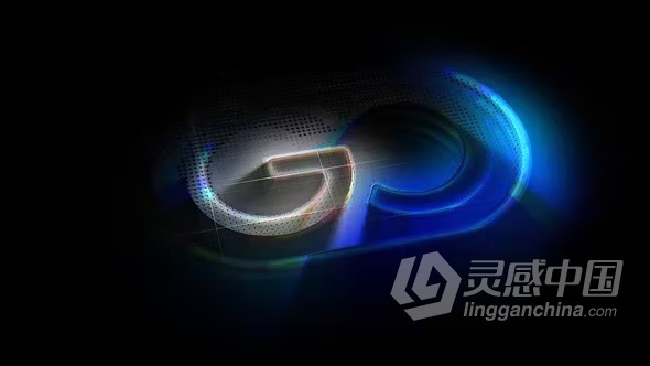 霓虹灯标志LOGO动画PR模板下载 Neon Logo  灵感中国网 www.lingganchina.com