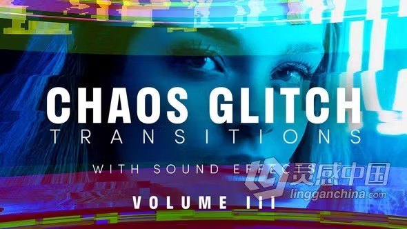 20种杂乱故障特效转场动画过渡PR模板下载 Chaos Glitch Transitions v3 Pack  灵感中国网 www.lingganchina.com