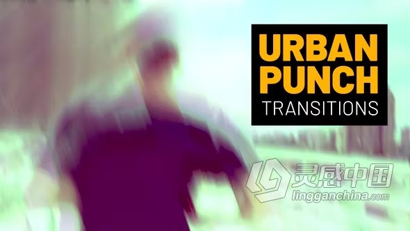 18个数字失真故障转场转场动画PR模板下载 Urban Punch Transitions  灵感中国网 www.lingganchina.com