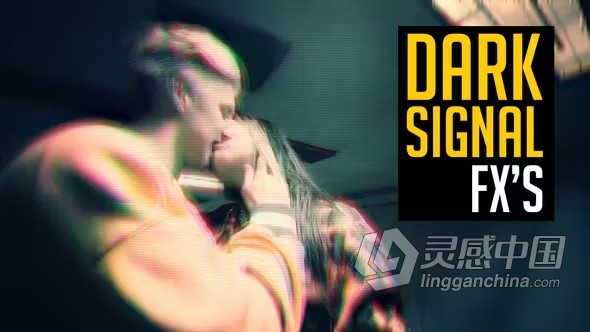 16种迷幻视觉特效PR模板下载 Dark Signal Effects  灵感中国网 www.lingganchina.com